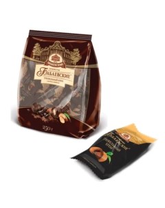 Конфеты шоколадные с трюфельным кремом 200 г пакет ББ16456 Бабаевский