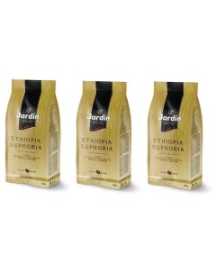 Кофе молотый Ethiopia Euphoria Arabica exclusive single origin 250 г х 3 шт Jardin