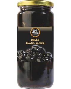 Черные оливки 500 мл 9523180 Deli veggy
