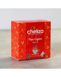 Чай черный Цейлон в пирамидках 20 шт Cheliza