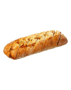Хлеб Багет с чесноком половинка 200 г Фан фан бейкери