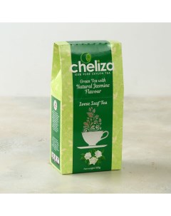 Чай зеленый цейлонский с ароматом жасмина листовой 100 г Cheliza