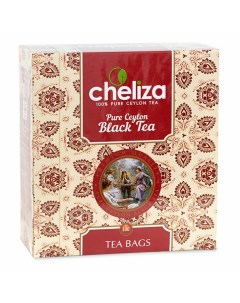 Чай черный цейлонский пакетированный 2 г х 100 шт Cheliza