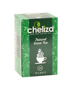 Чай зеленый цейлонский пакетированный 2 г х 25 шт Cheliza