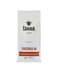 Кофе Arabica Tanzania AA в зёрнах 1 кг Caribia