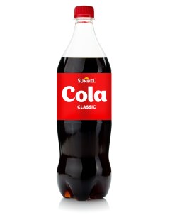Напиток Cola classic безалкогольный сильногазированный 1 28 л Sunbel