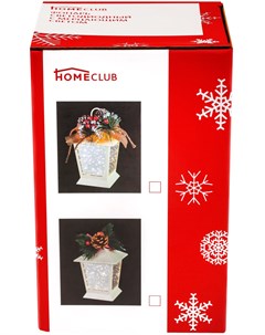 Новогодний светильник Фонарь WPX2020017 белый теплый Homeclub