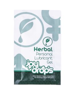 Гель лубрикант Herbal на водной основе 5 мл Joydrops