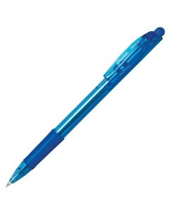 Ручка шариковая Fine Line 142665 синяя 1 мм 12 штук Pentel