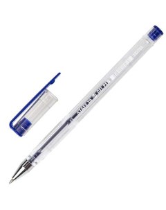 Ручка гелевая Basic 142788 синяя 0 5 мм 50 штук Staff