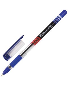 Ручка шариковая Spark 142697 синяя 0 35 мм 12 штук Brauberg