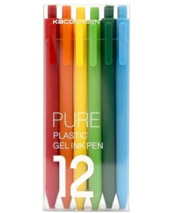 Набор гелевых ручек Pure Plastic Gelic Pen 12 шт Xiaomi