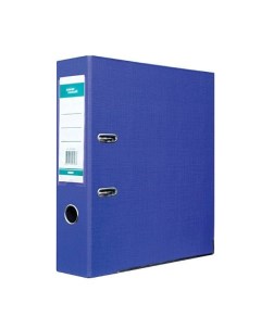 Папка регистратор PP формат А4 75 мм цвет синий Stanger