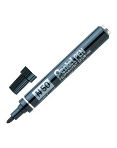 Маркер перманентный Pen черный 4 3 мм N50 A Pentel