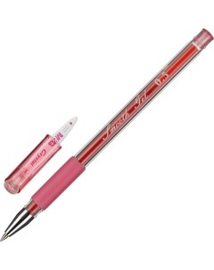 Ручка гелевая узел 0 5 мм красная неавтоматическая M&g