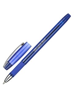 Ручка шариковая неавтоматическая синяя UltraGlideSteel Unomax (unimax)