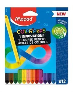 Цветные карандаши из ударопрочного грифеля 861600 Maped