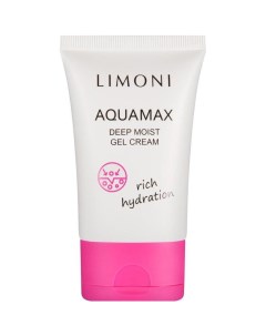 Глубокоувлажняющий гель крем для лица Aquamax Deep Moist Gel Cream Limoni (италия/корея)