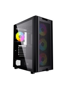 Корпус Alisio Micro X4B чёрный CAXB_L4 Powercase