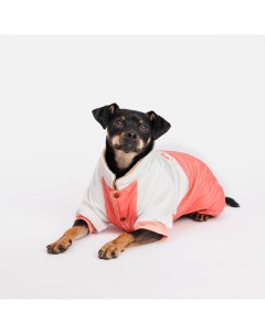 Комбинезон для собак XL розово серый девочка Petmax