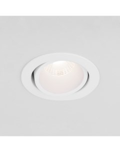 Встраиваемый светильник 15267 LED 7W 3000K WH WH белый белый Elektrostandard