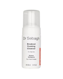 Breakout Foaming Cleanser For Oily Acne Prone Skin Пенка очищающая для жирной кожи и кожи с акне Dr. sebagh