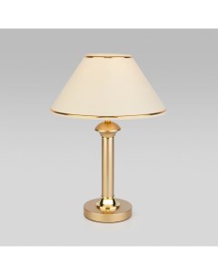 Интерьерная настольная лампа 60019 1 Lorenzo золото Eurosvet