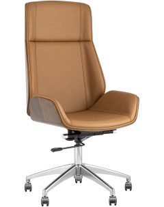 Кресло руководителя коричневое Topchairs
