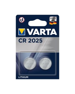 Батарейка ELECTRONICS CR 2025 блистер 2шт Varta