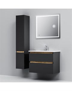 Мебель для ванной комнаты X Joy 80 см черная Am.pm.