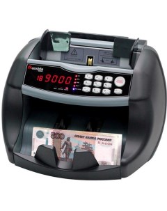 Счетчик банкнот 6650 LCD UV мультивалюта детекция купюр 1150 банкнот в минуту емкость карманов 200 5 Cassida