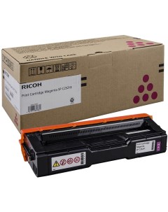 Картридж лазерный SPC252HE M 407718 пурпурный 6000 страниц оригинальный для SP C252DN C252SF Ricoh