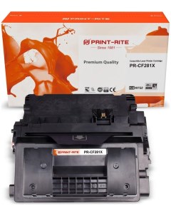 Картридж лазерный PR CF281X 81X CF281X черный 25000 страниц совместимый для LaserJet Enterprise M630 Print-rite