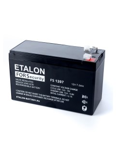 Аккумуляторная батарея ETALON FS 1207 Etalon battery