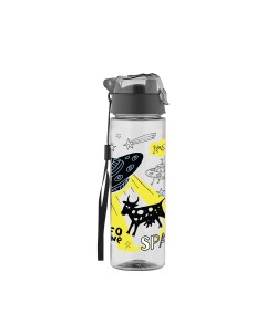 Бутылка для воды Blanc BSF 00881U серый желтый черный 500 мл Qlux
