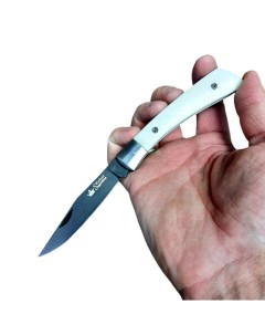 Складной нож Gent D2 Bone Black Titanium Kizlyar supreme