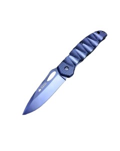 Складной нож Hero 440C Black Titanium Kizlyar supreme