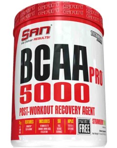 BCAA Pro 5000 345 г strawberry kiwi San