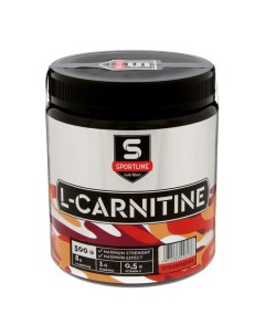 Л карнитин L Carnitine Powder Nutrition 500 гр клубника Sportline