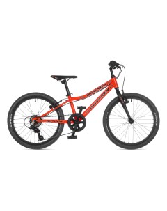 Подростковый горный MTB велосипед Energy 20 2022 оранжево черный рама 10 Author