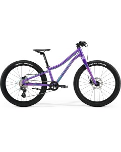 Велосипед Matts J 24 plus Eco 2022 11 5 darkpurple palepinkteal Merida