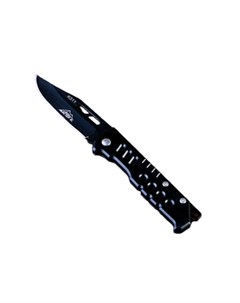Нож перочинный Пиранья лезвие 6 5 см рукоять черный металл 15 см Мастер к.