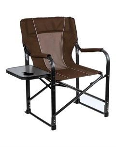 Кресло туристическое стол с подстаканником 63 х 47 х 94 см цвет коричневый Maclay