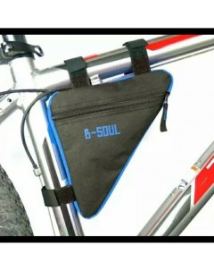 Велосипедная сумка под раму YA187 цвет синий B-soul