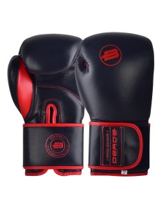 Перчатки боксерские Rage BBG200 кожа черно красные 12oz Boybo