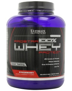 Протеин Prostar 100 Whey Protein 2390 г strawberry Ultimate nutrition