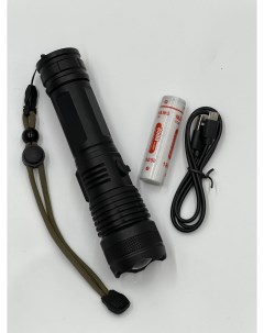 Ручной фонарь с линзой MN X71 На Аккумуляторе с USB зарядкой Mans tor