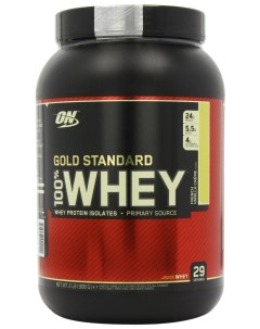 Протеин 100 Whey Gold Standard 908 г french vanilla creme Optimum nutrition