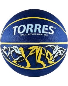 Баскетбольный мяч Jam 3 blue Torres