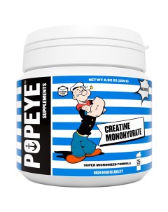 Креатин Creatine Monohydrate 250 грамм без вкуса 250 г без вкуса Popeye supplements